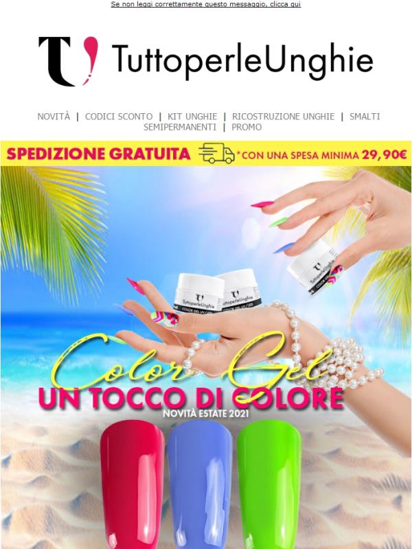 NOVITÀ: Un tocco di colore...