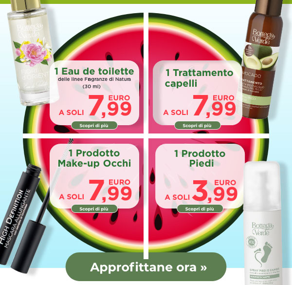 4 OFFERTE A PARTIRE DA 3,99€