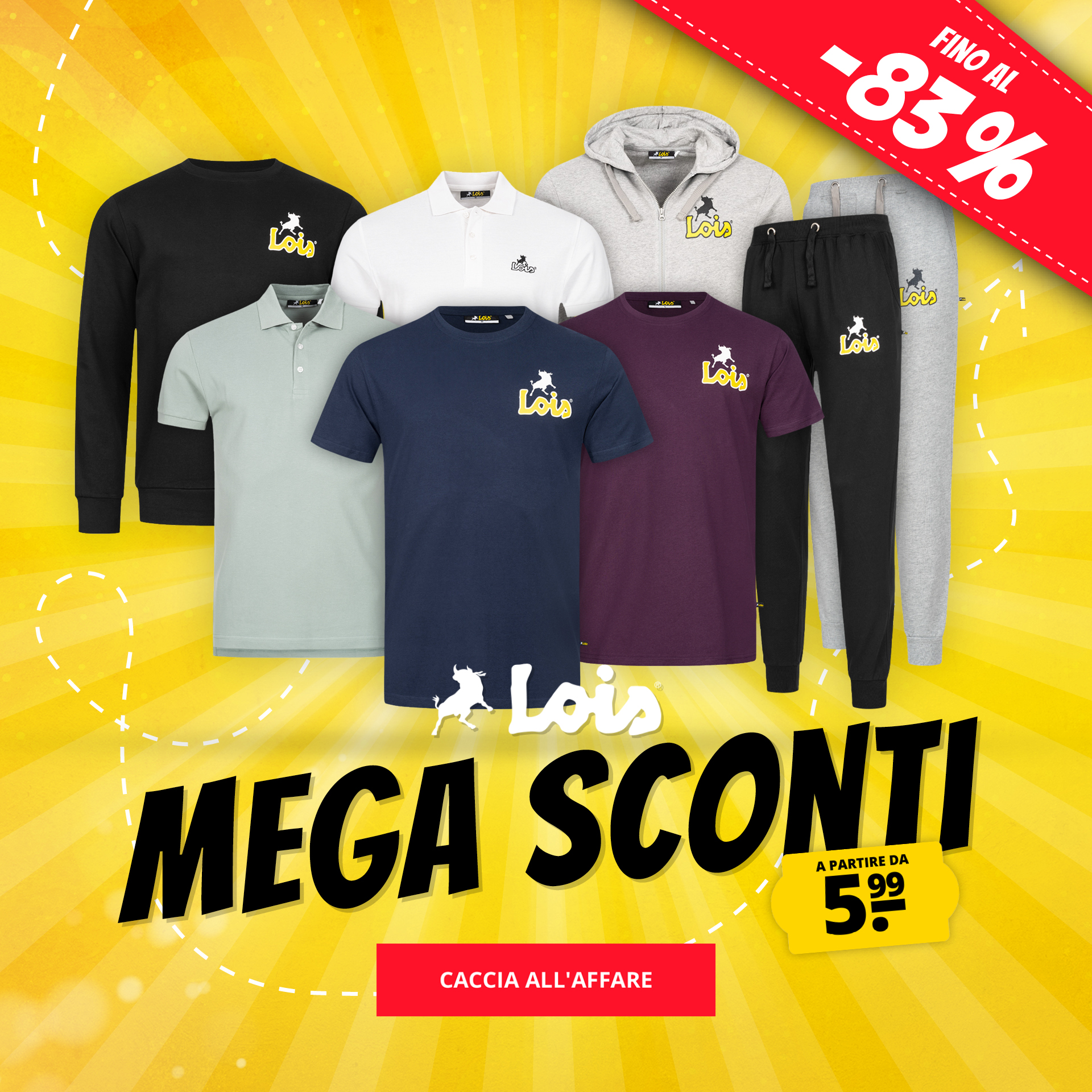 Lois Jeans Mega Sconti a partire da 5,99 €