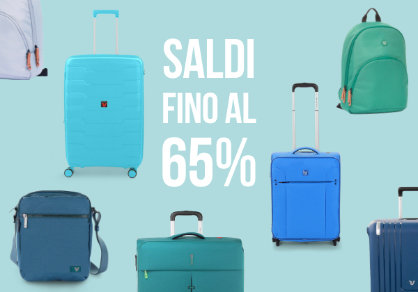 Saldi fino al 65%