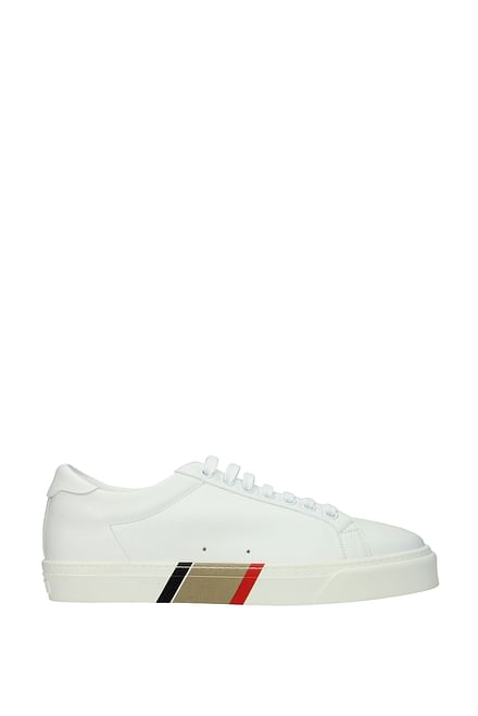 Burberry Sneakers Uomo Pelle Bianco