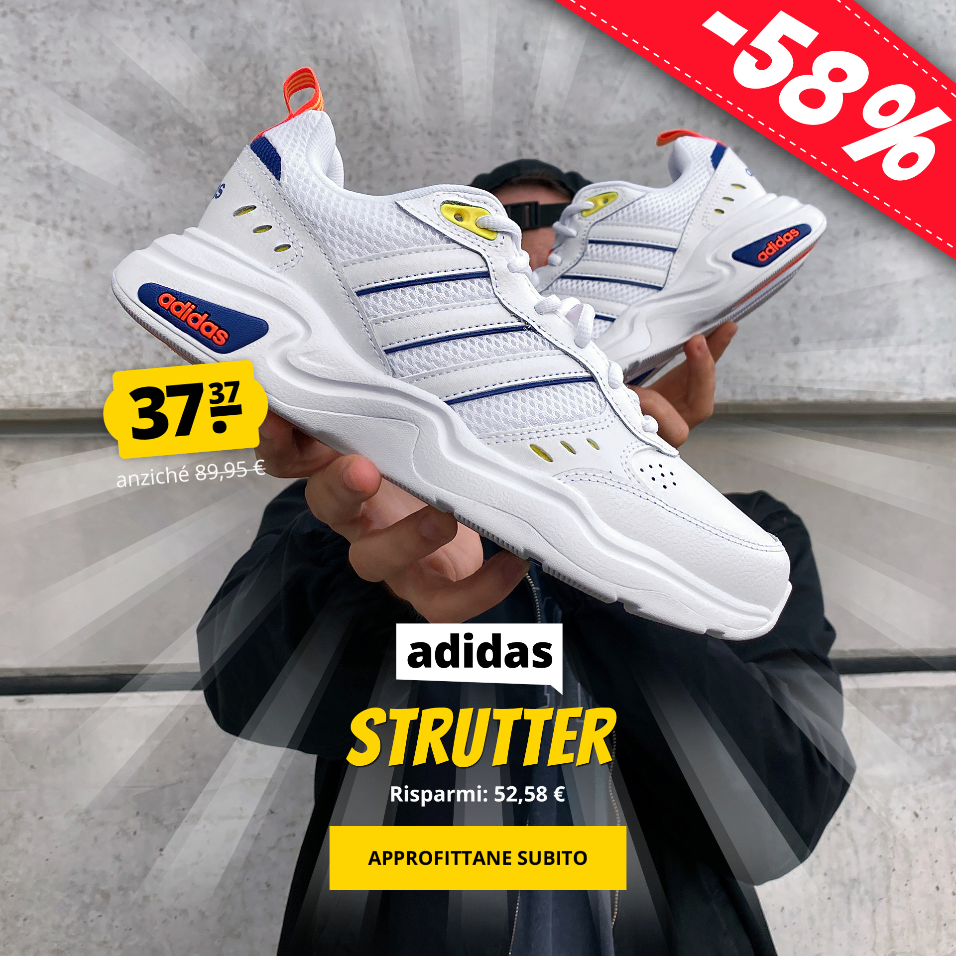 adidas Strutter solo 37,37 €