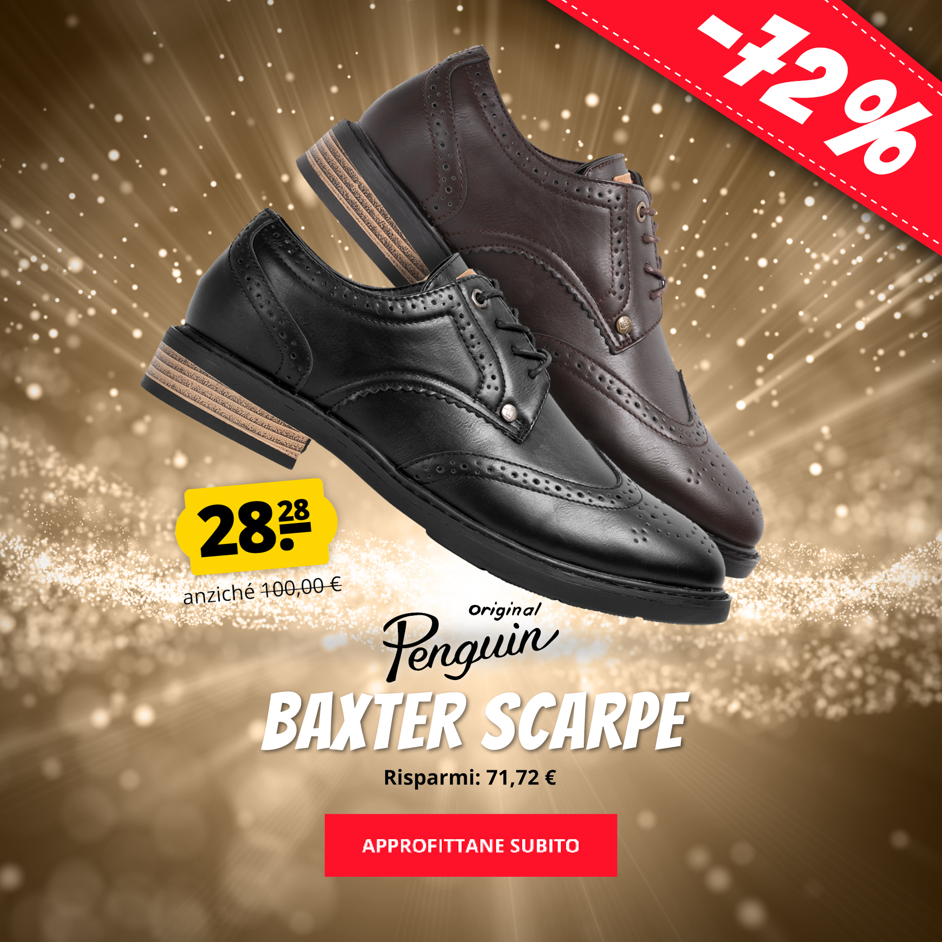 ORIGINAL PENGUIN Baxter Scarpe solo 28,28 €