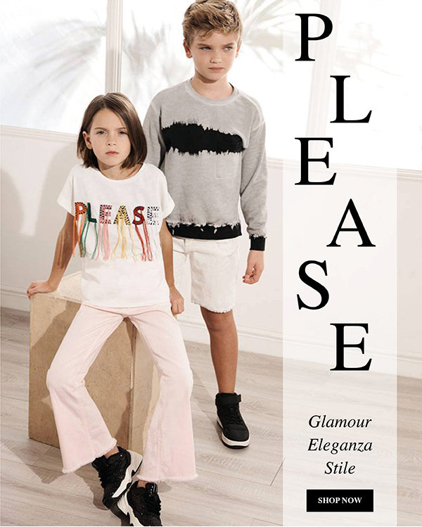 Please moda Made in Italy contemporanea e di stile