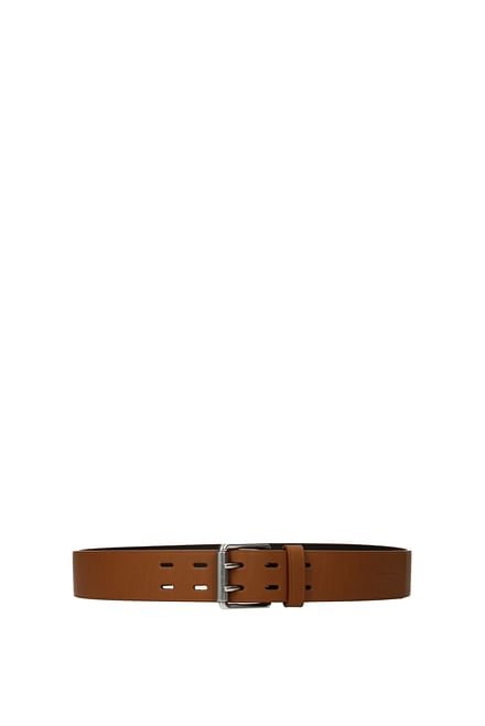 Bottega Veneta Regular belts Men Leather Brown Brick