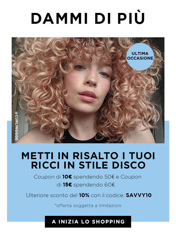 Coupon di 10 euros spendendo 50 euros e coupon di 15 euros spendendo 60 euros ulteriore sconto del 10 percent con il codice SAVVY10