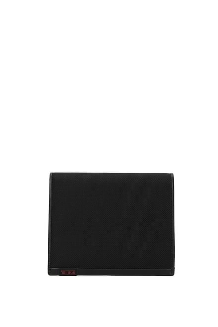 Tumi Document holders passport case alpha slg Men Fabric  Black