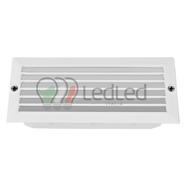 Immagine Plafoniera da esterno ad incasso Tiepolo bianco impermeabile IP44 1 x E27
