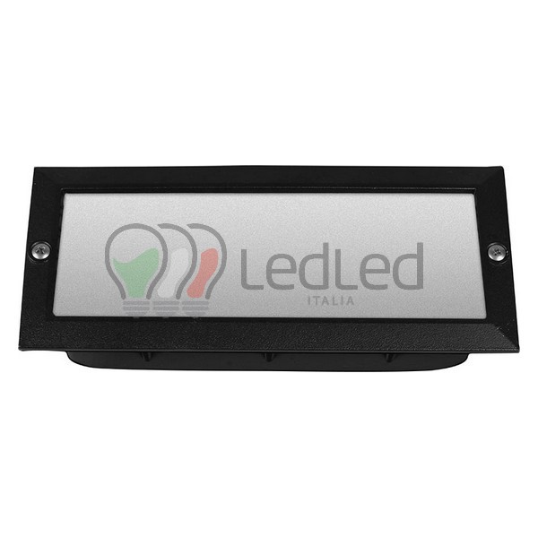 Immagine Plafoniera da esterno ad incasso Pinturicchio nero impermeabile IP44 1 x E27