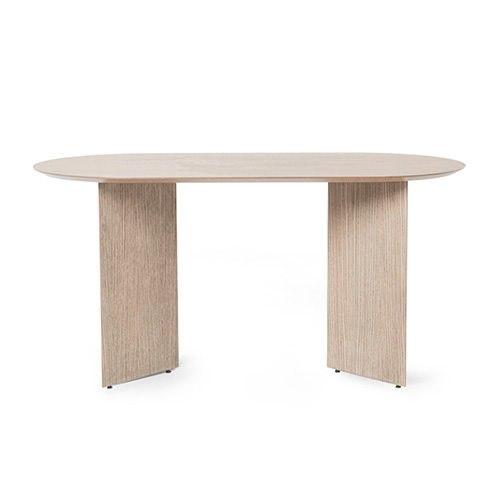 Mingle table, oval, 150 cm, natural oak