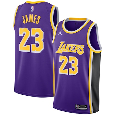 Los Angeles Lakers Jordan Statement Swingman Jersey - Lebron James - Mens