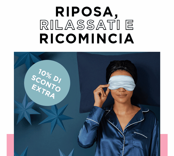 10 di sconto extra durante la prmoxione 3 per 2