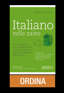 ITALIANO NELLO ZAINO