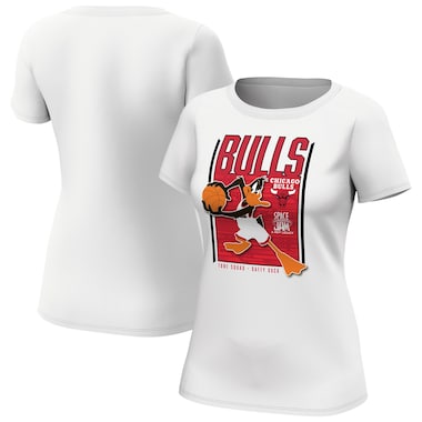 Maglietta Daffy Duck con marchio Space Jam Tune Squad dei Chicago Bulls Fanatics - Donna