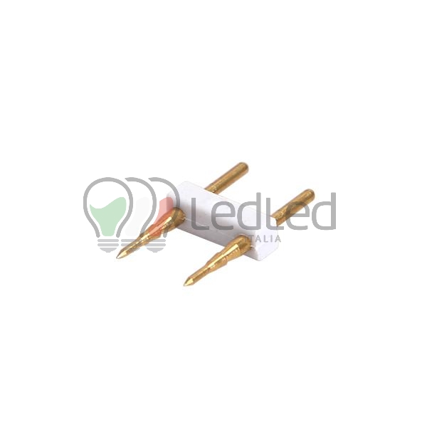 Immagine Connettore Pin intermedio per Strisce Led 5050 220v Trasparente