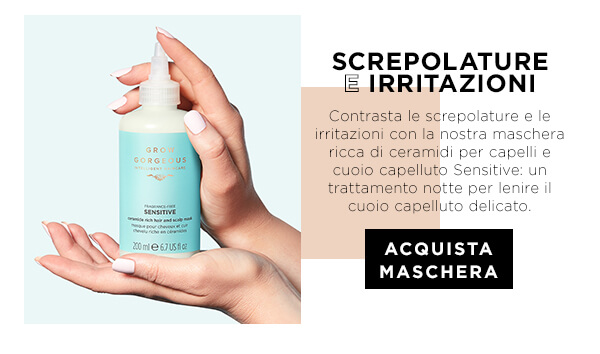 Contrasta le irritazioni con la Sensitive Mask