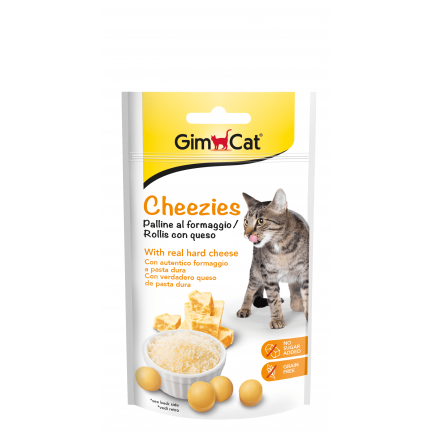 Gimcat Cheezies al Formaggio per Gatti