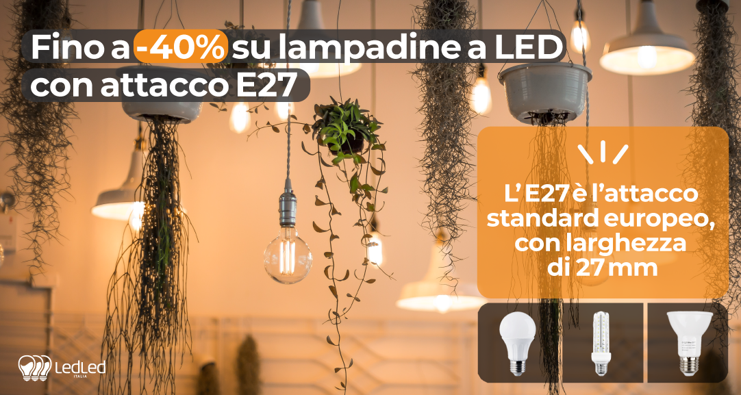 -40% su lampadine e27