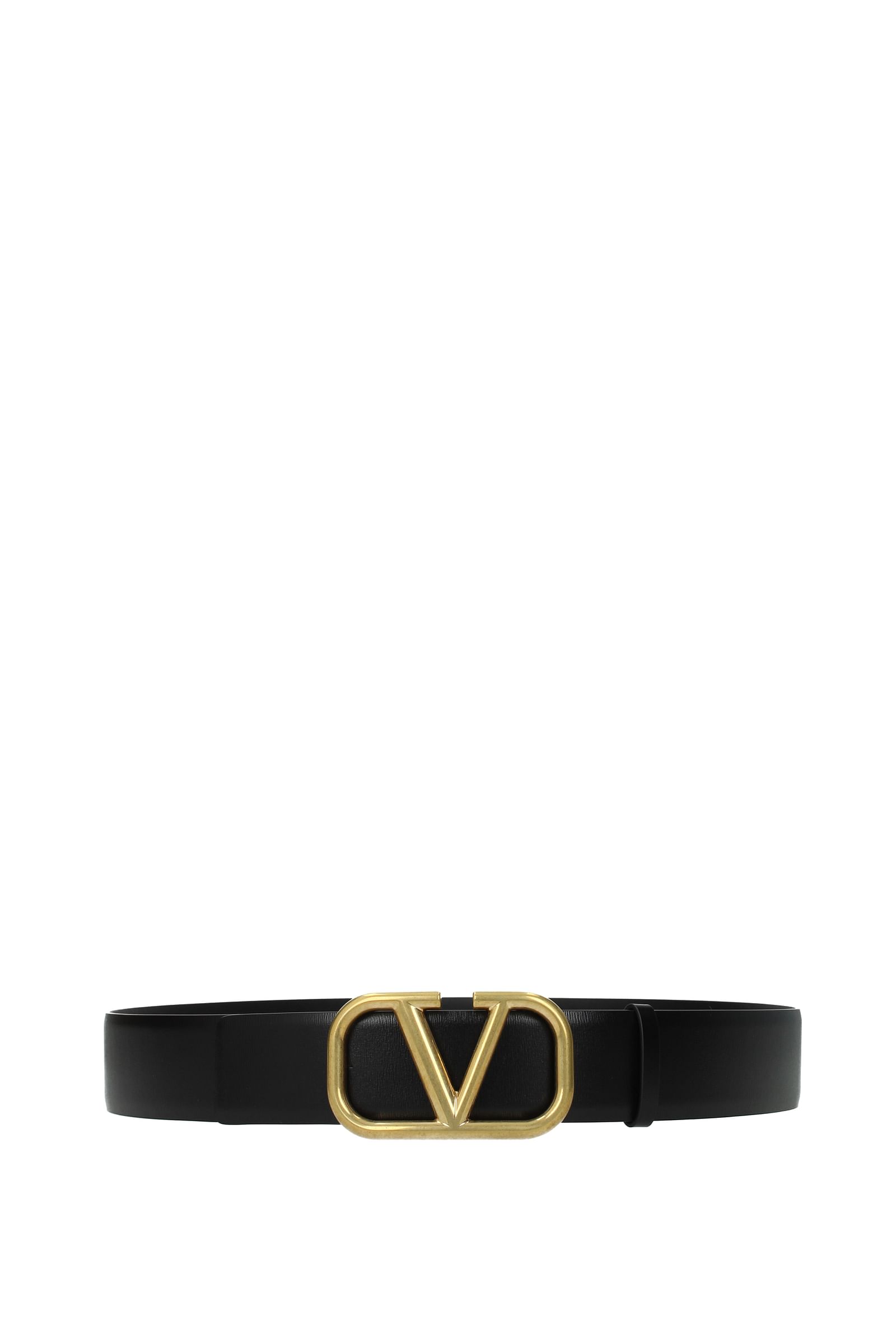 Valentino Garavani Regular belts Men Leather Black