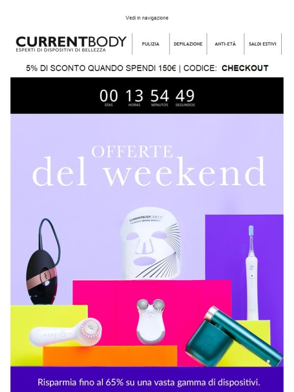 Offerte del weekend: Ultima possibilità!