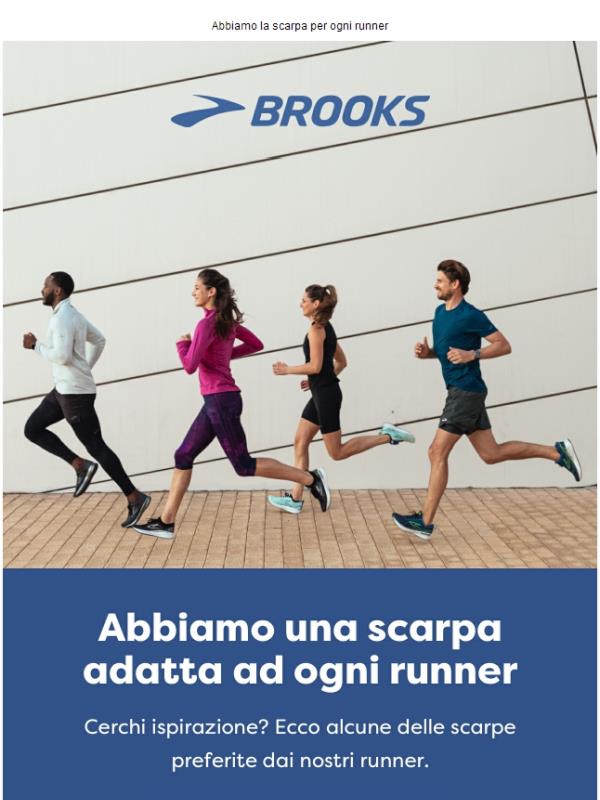 Scopri le scarpe preferite dai nostri runner