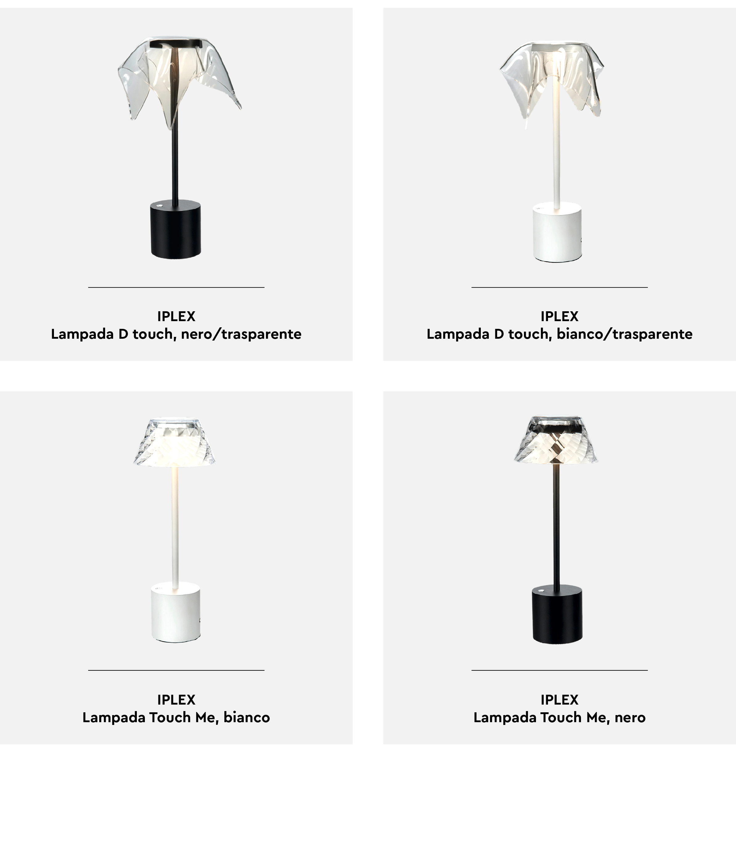  Lampade Touch