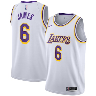 Maglia Los Angeles Lakers Nike Association Swingman - LeBron James - Uomo