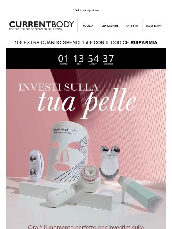 Fino al -50% + 10€ di sconto EXTRA