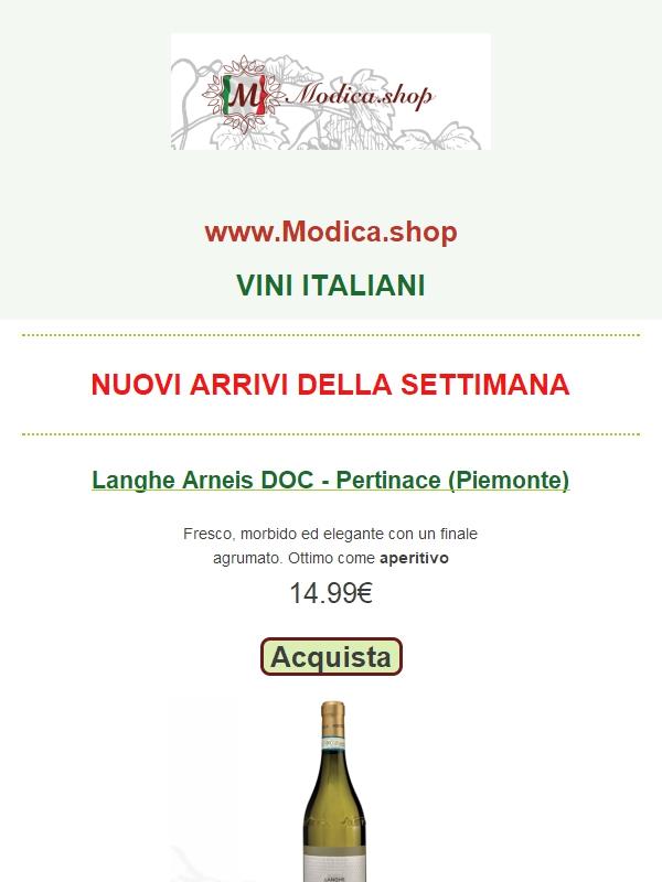 NUOVI ARRIVI DELLA SETTIMANA