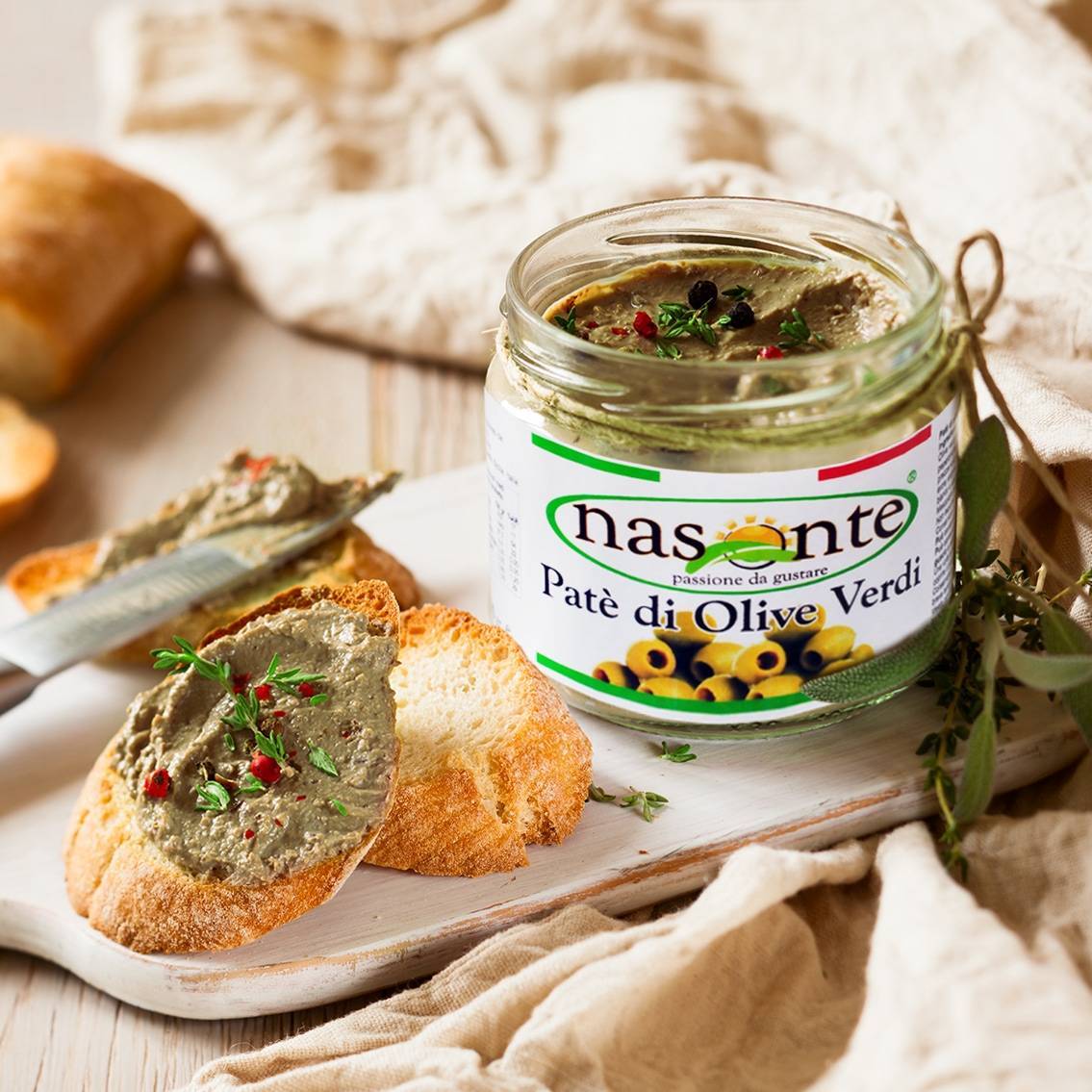 Nasonte, Caponata di Melanzane peperoncini ripieni e prodotti siciliani