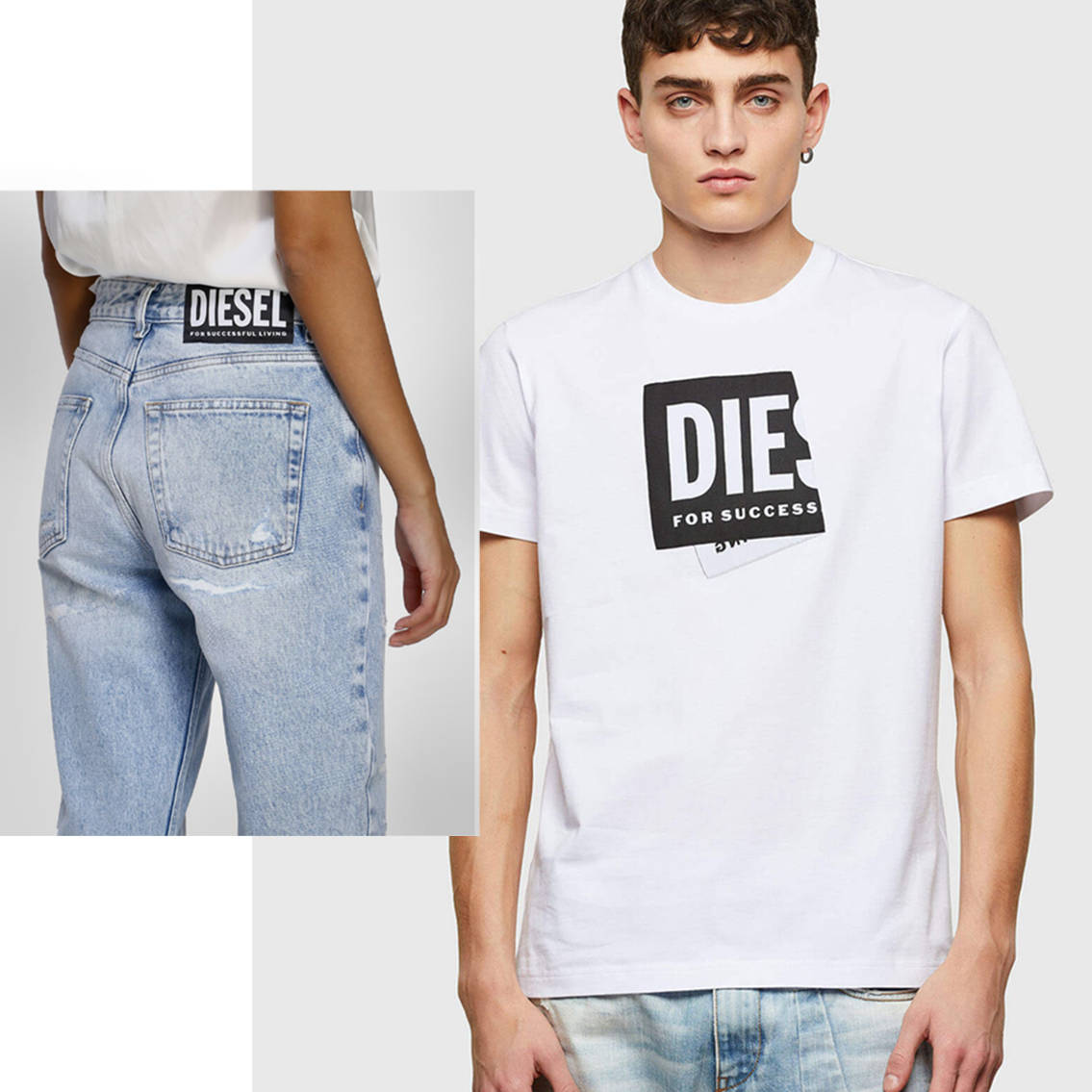 Diesel jeans e abbigliamento streetwear online a prezzi vantaggiosi