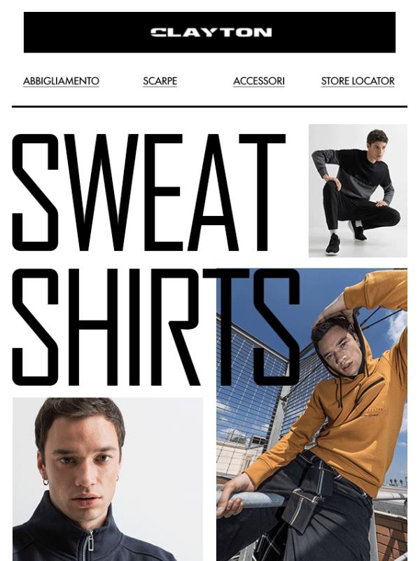 Clayton Jekoo Clayton Felpe Uomo Clayton Felpe