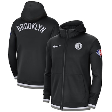 Brooklyn Nets Nike Thermaflex Hoodie - Mens