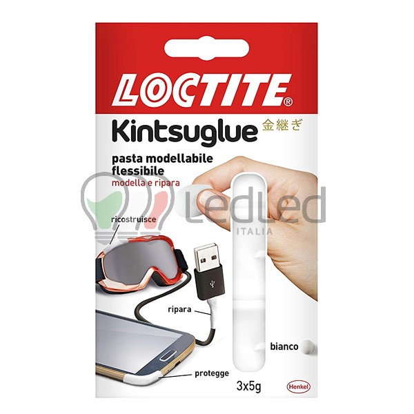 Immagine Pasta modellabile Kintsuglue Loctite 3 x 5 gr