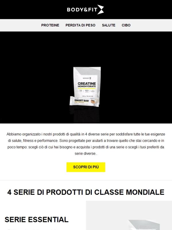 Esplora le nostre 4 nuove gamme di prodotti