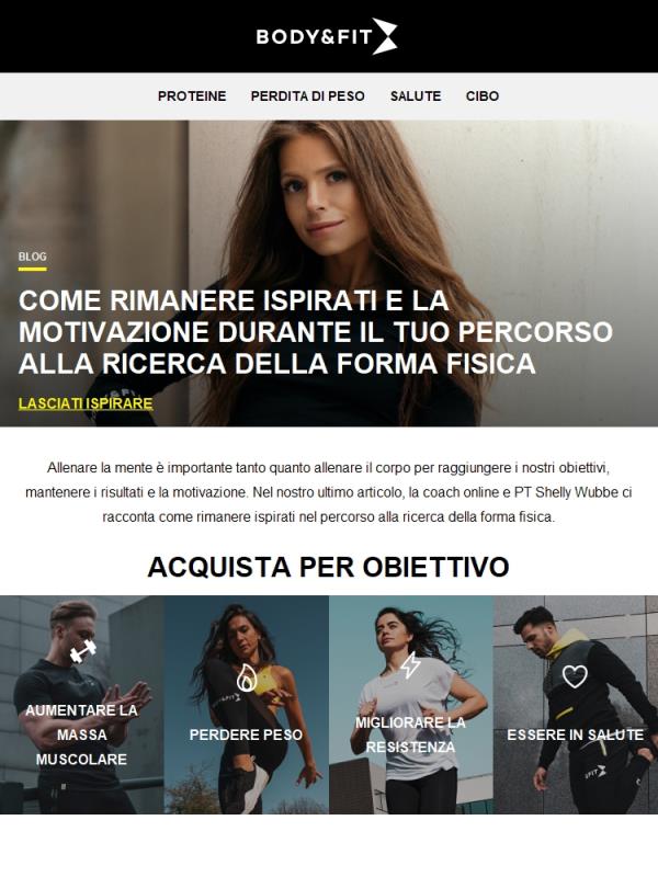 Scopri il tuo percorso di fitness – a modo tuo