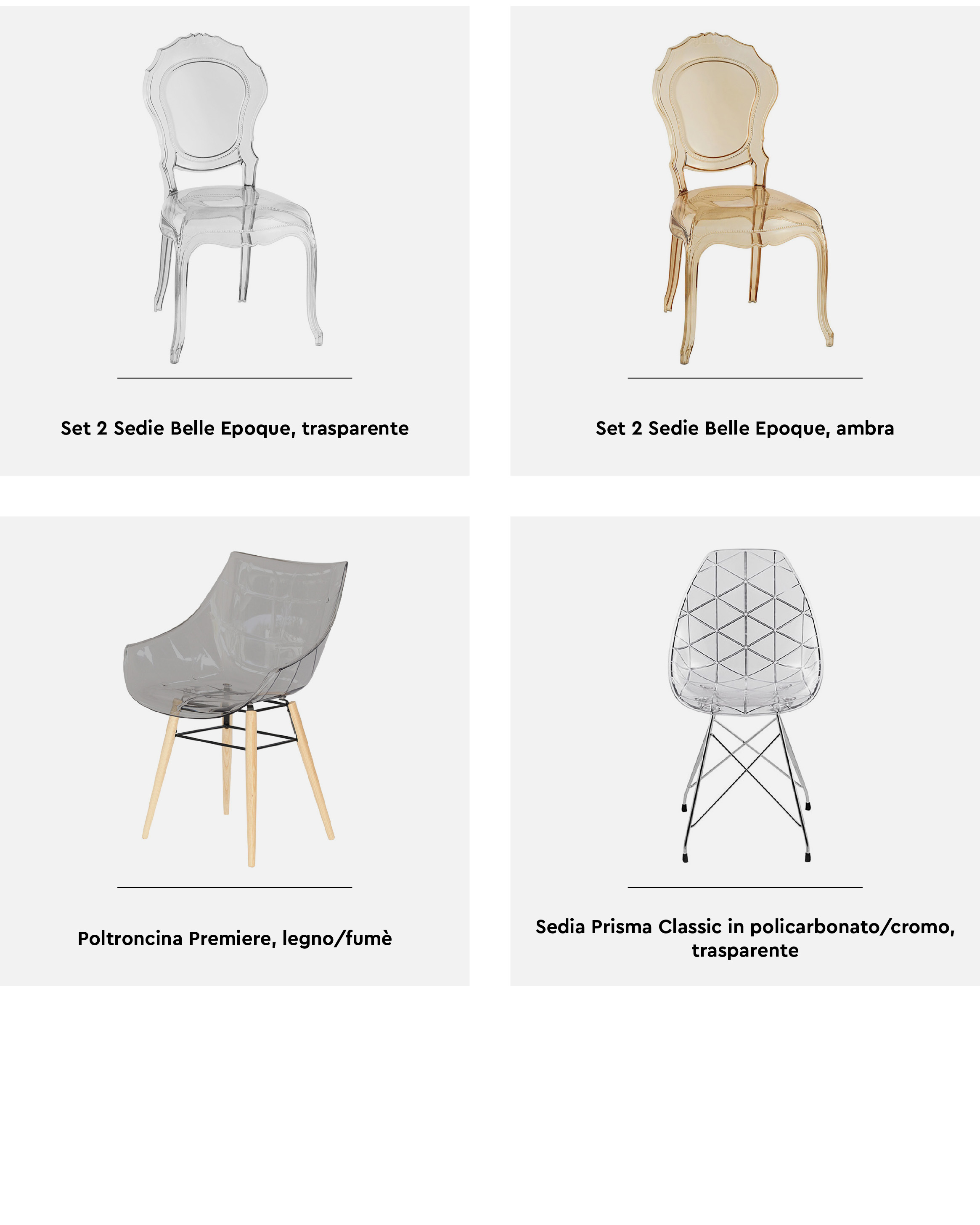 Dal Segno Design sedie di design