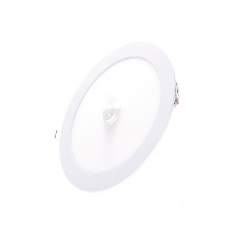 Downlight LED Slimline Ø220mm 18W 1600Lm 30000H con sensore PIR - 