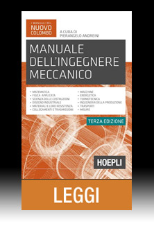 MANUALE DELL'INGEGNERE MECCANICO