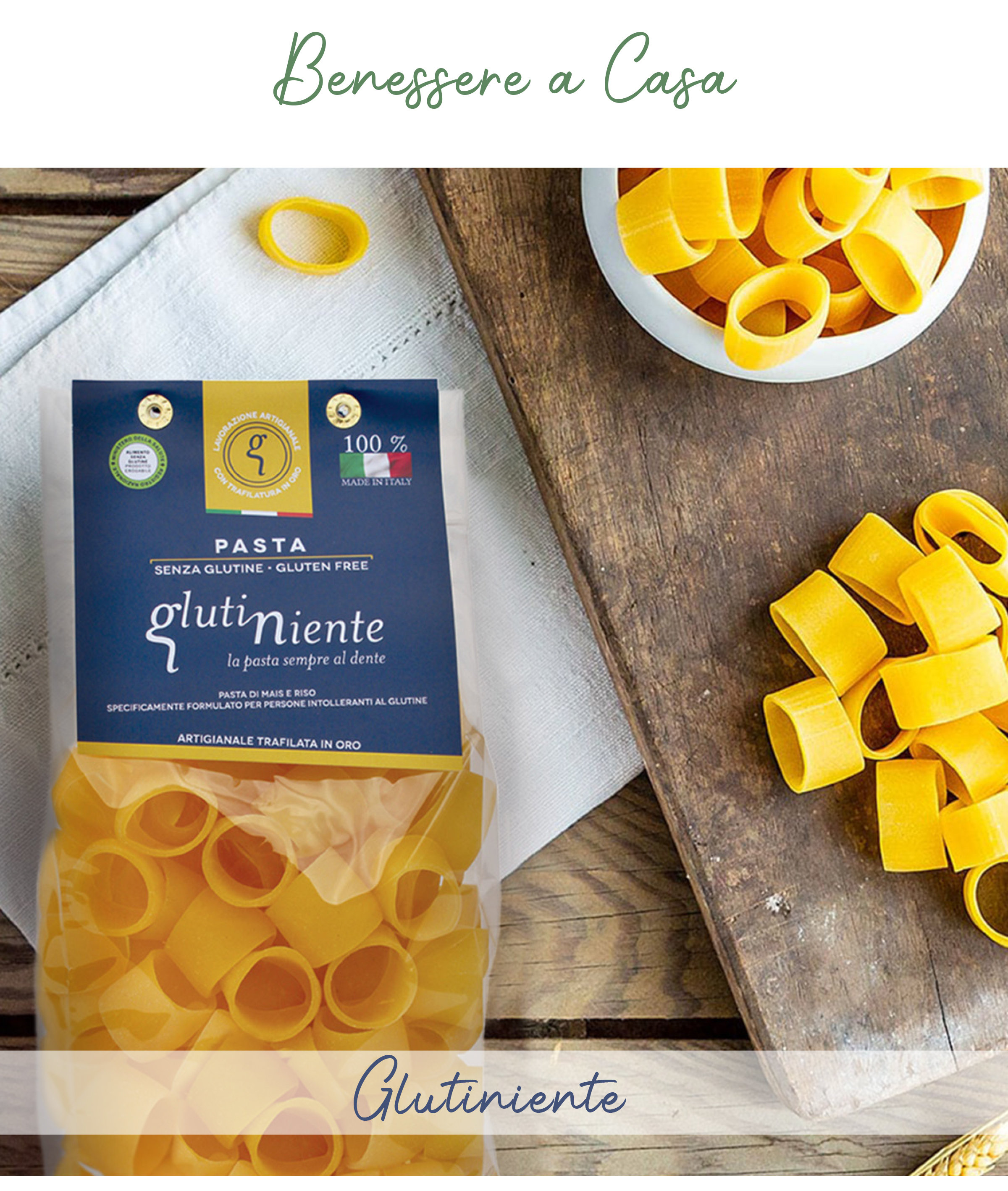Glutiniente, pasta senza glutine Online Prezzi scontati
