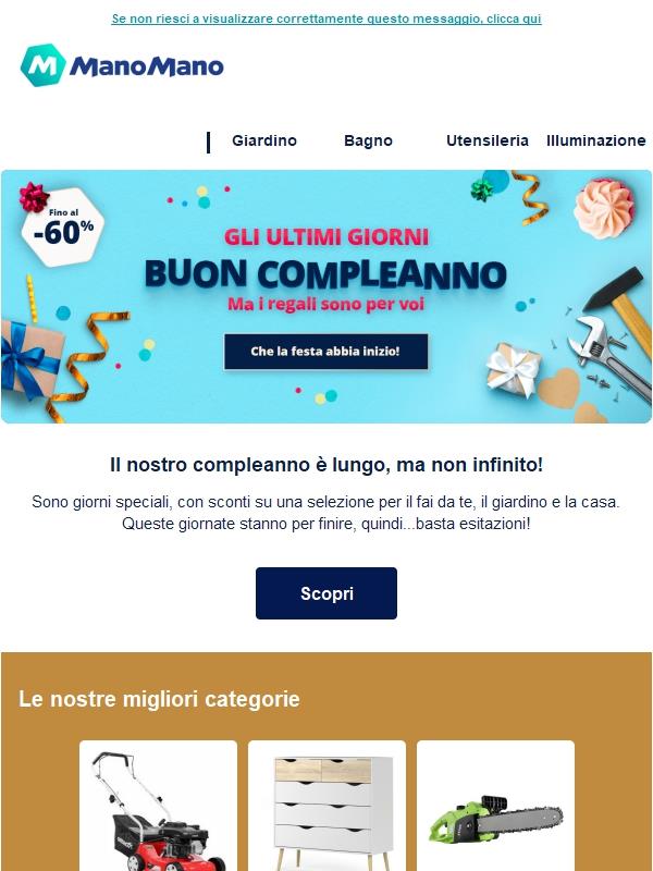 Il nostro compleanno non dura per sempre (purtroppo)!