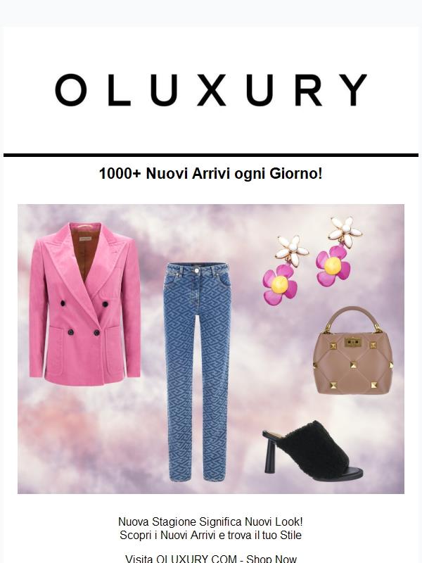 1000+ Nuovi Arrivi Ogni Giorno! Off-White, Marine Serre, Acne Studios e Altri | Visita OLUXURY.COM