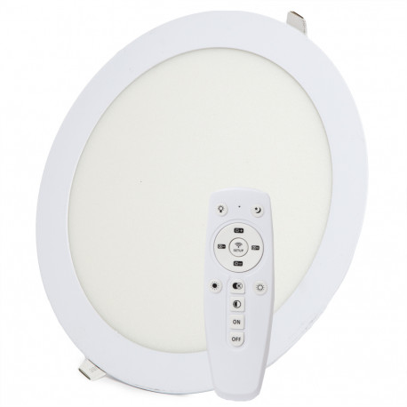 Slimline Downlight 220mm 18W Telecomando (Luminosità-CCT) 30.000H - 