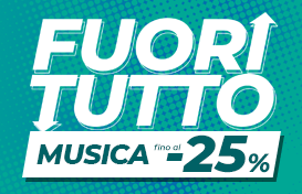 Fuoritutto Musica fino al 25%