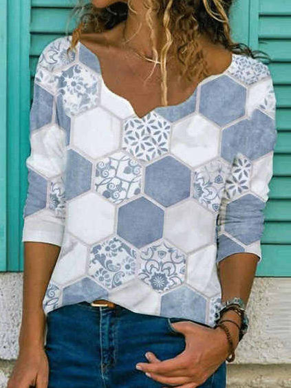 Casual Long Sleeve Shirts & T...