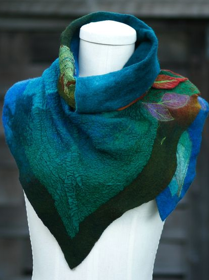 Color-Block Casual Scarves & ...