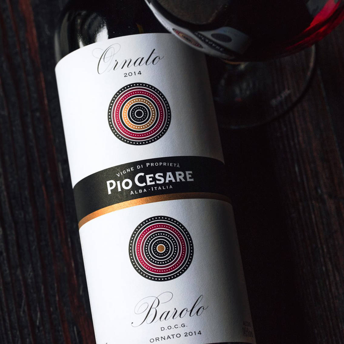 Pio Cesare vino italiano d'eccellenza.