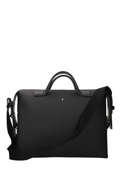 Montblanc Work bags Men Leather Black