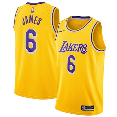 Maglia Los Angeles Lakers Nike Icon Swingman - LeBron James - Ragazzo