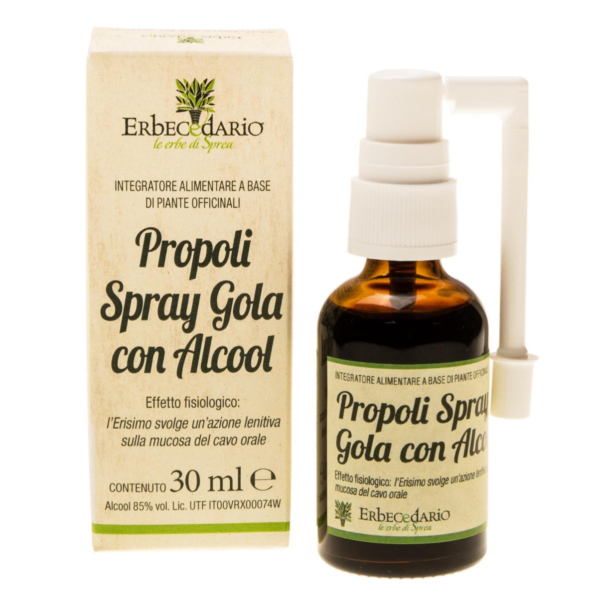 Propoli Spray Gola con Alcool